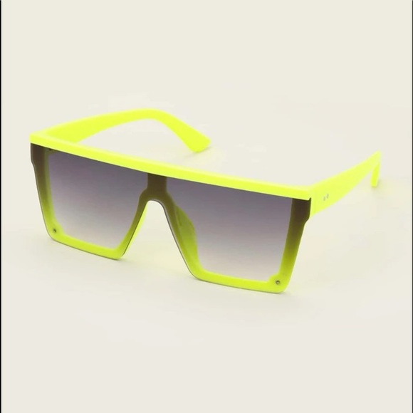 Accessories - Lime Green Stylish Glasses